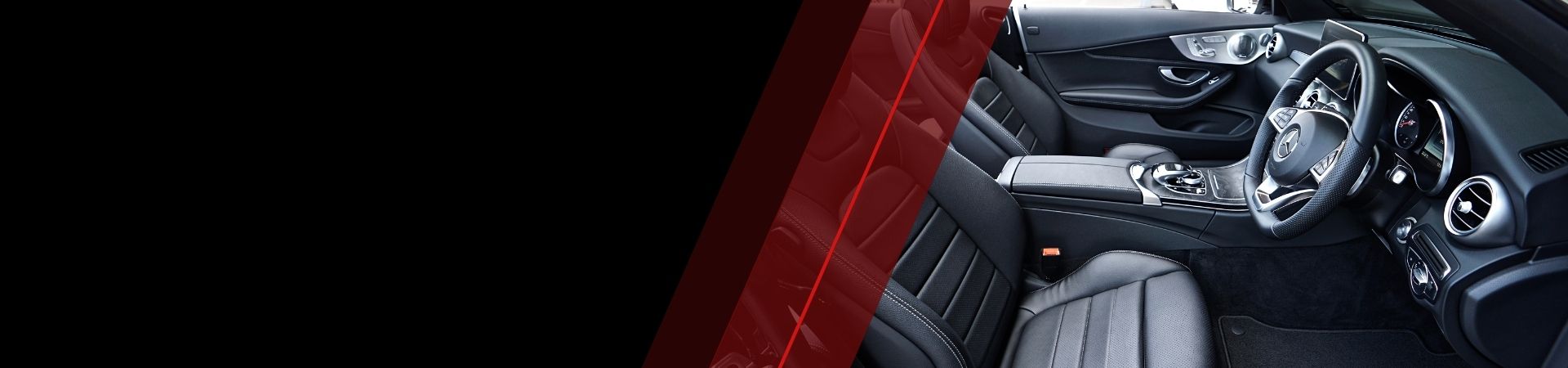 Image depicts the interior of a car that has been detailed.