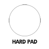 hard pad white